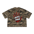 Unisex Boxy Camo Print T-Shirt