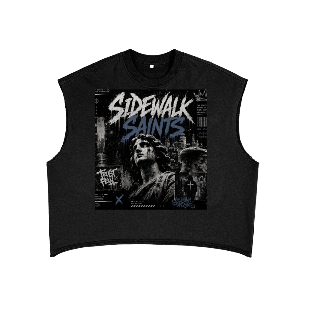 French Terry Boxy Tank Top