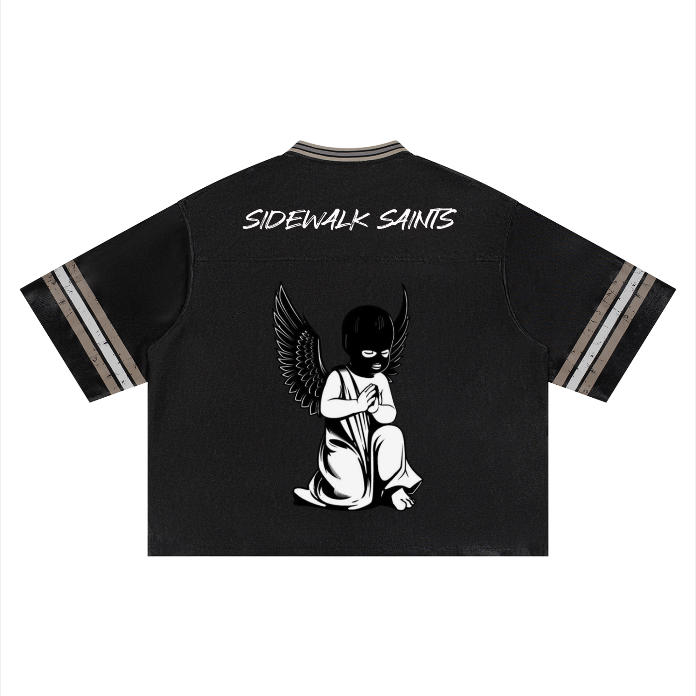 Unisex Boxy Striped Soccer Jersey