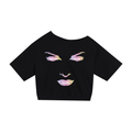 Asymmetric Shoulder Oversized Cotton T-Shirt