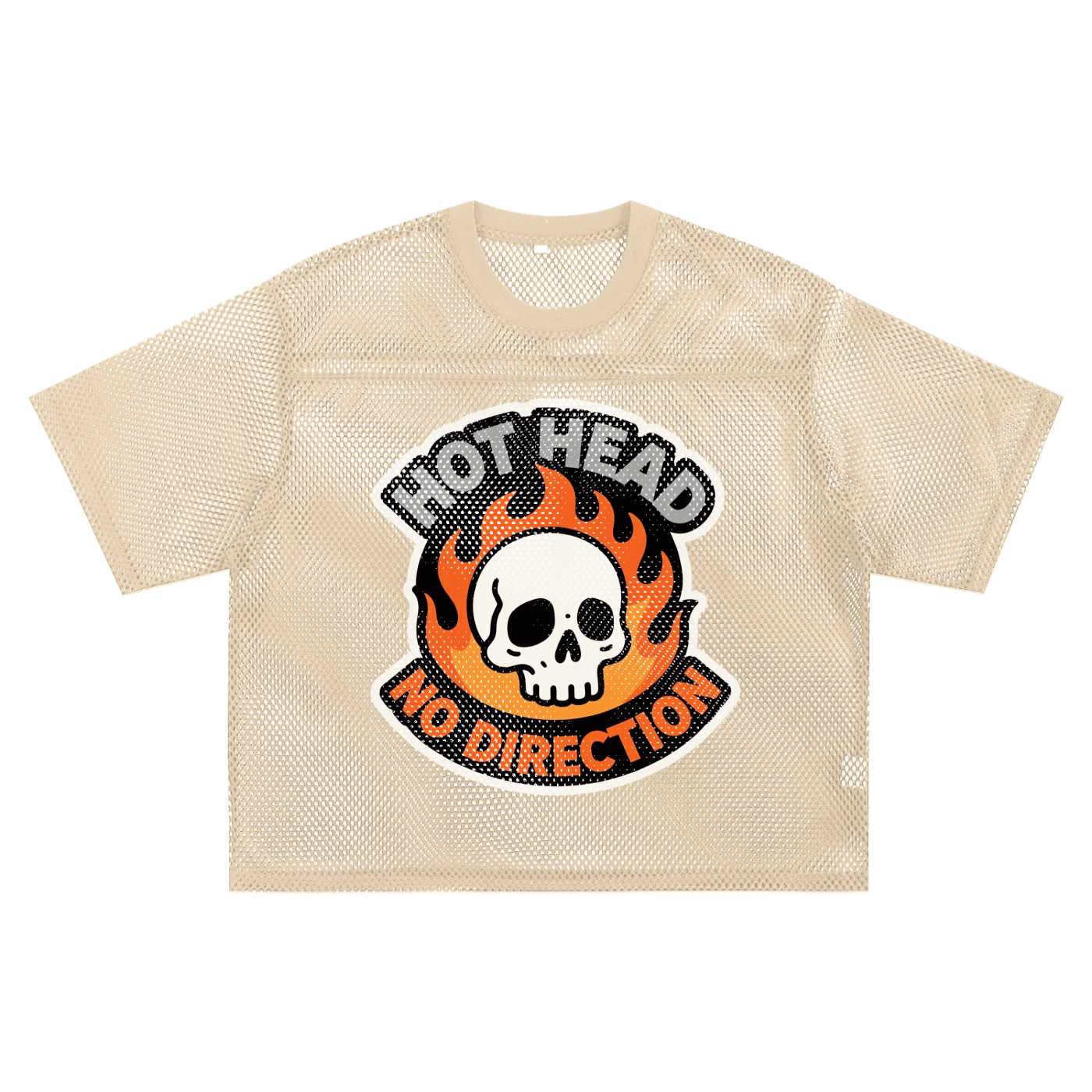 See-through Boxy Net T-Shirt