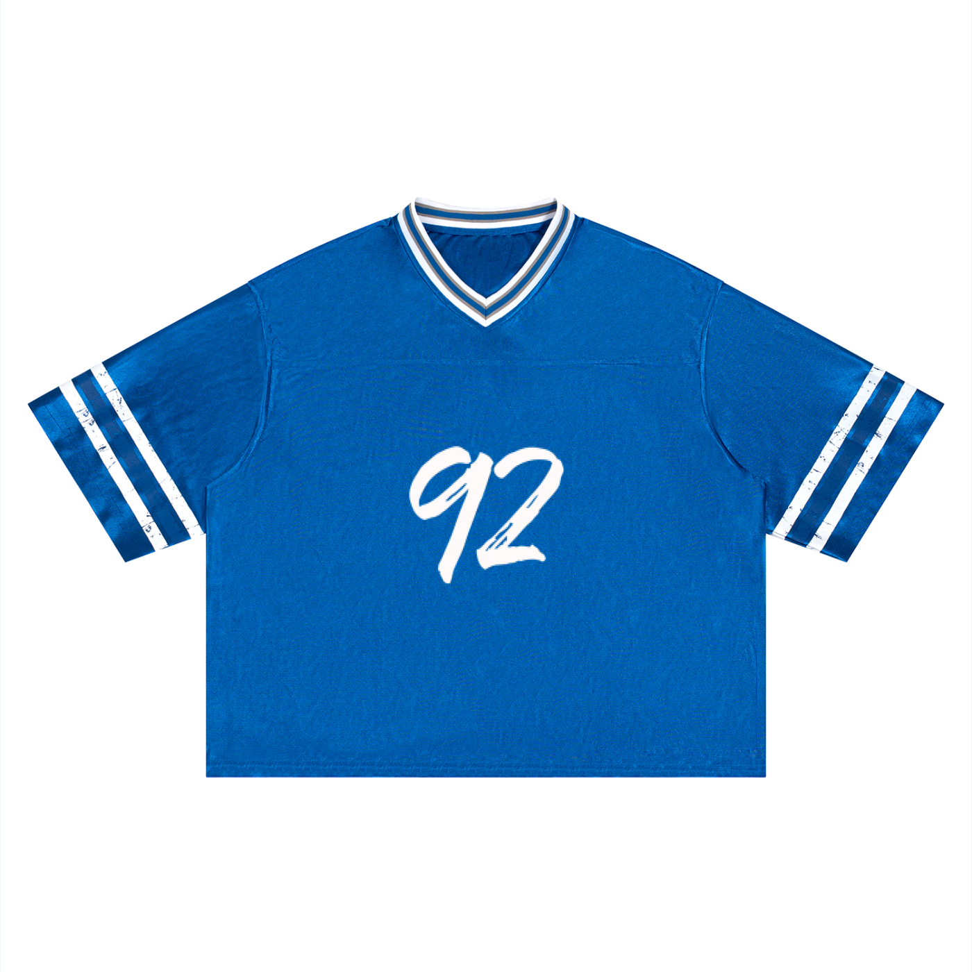 Unisex Boxy Striped Soccer Jersey