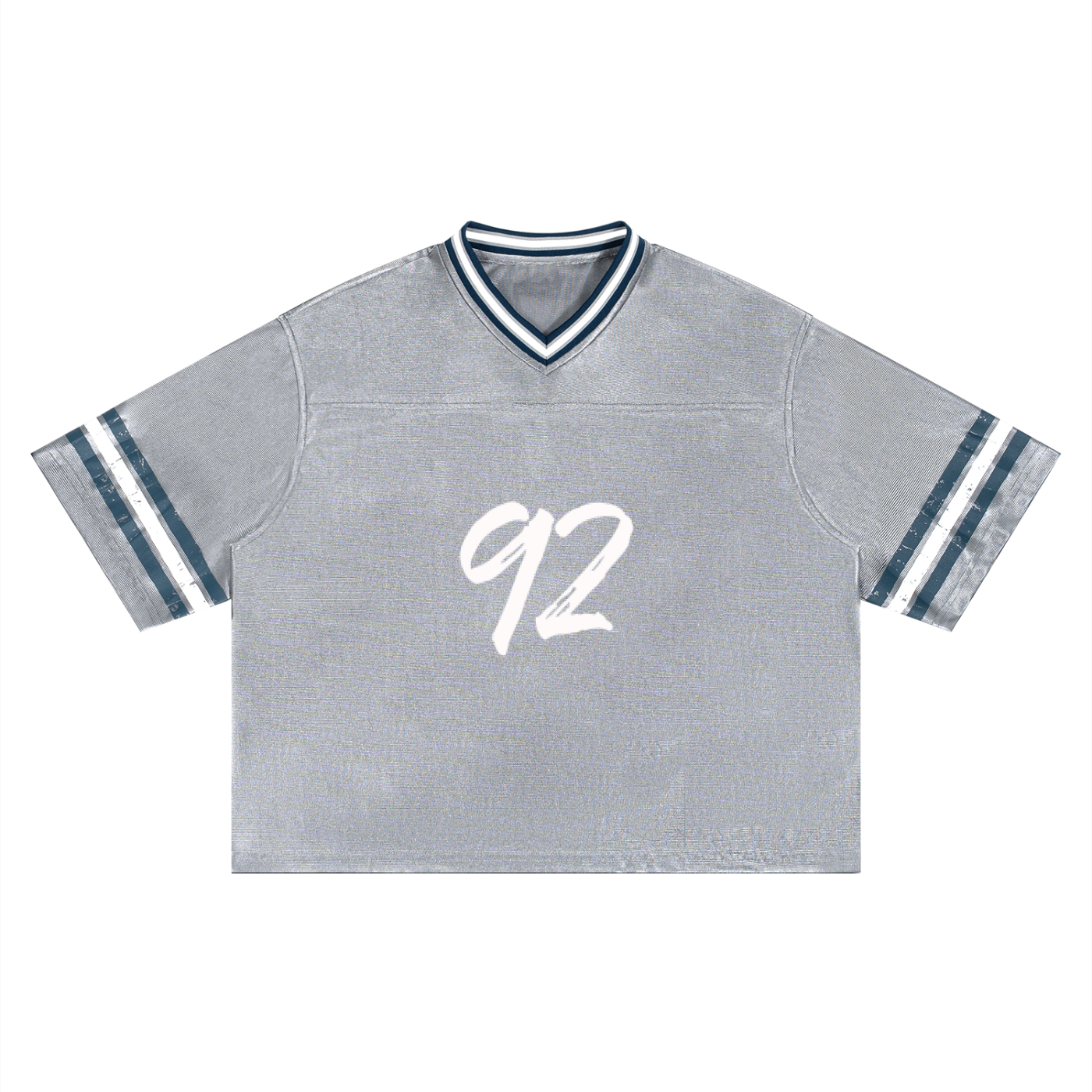 Unisex Boxy Striped Soccer Jersey