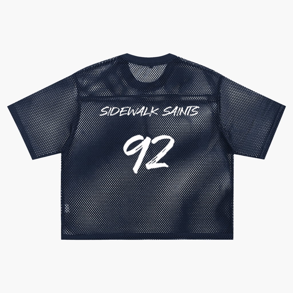 See-through Boxy Net T-Shirt