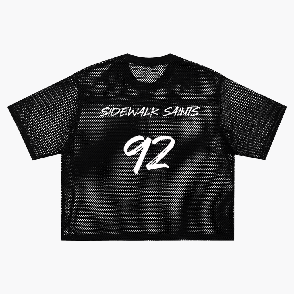See-through Boxy Net T-Shirt