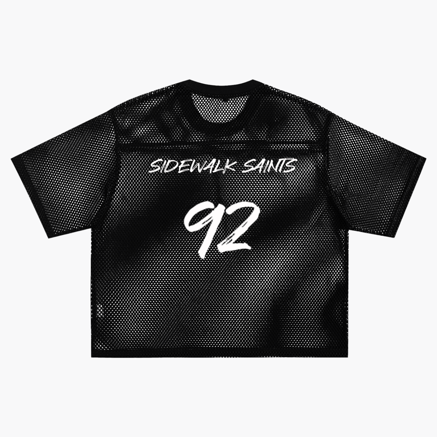 See-through Boxy Net T-Shirt