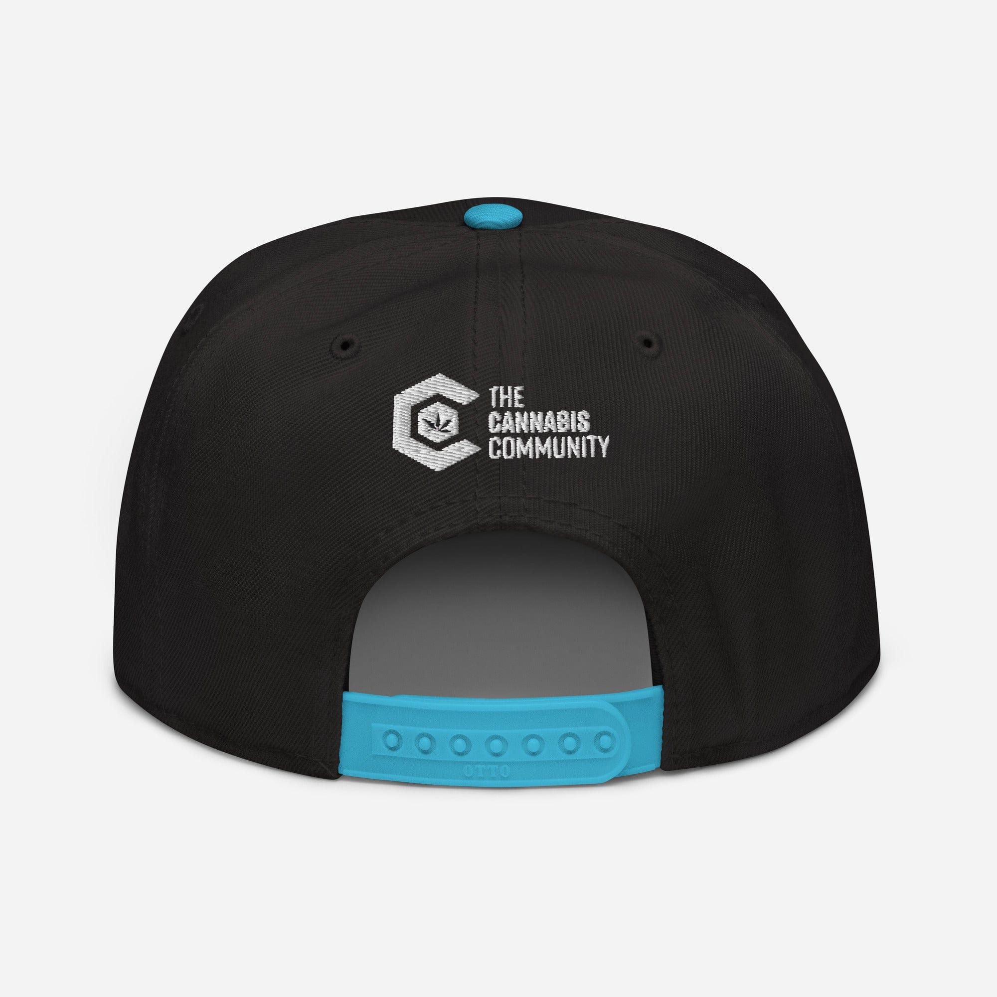 Golden Goat Cannabis Snapback Hat
