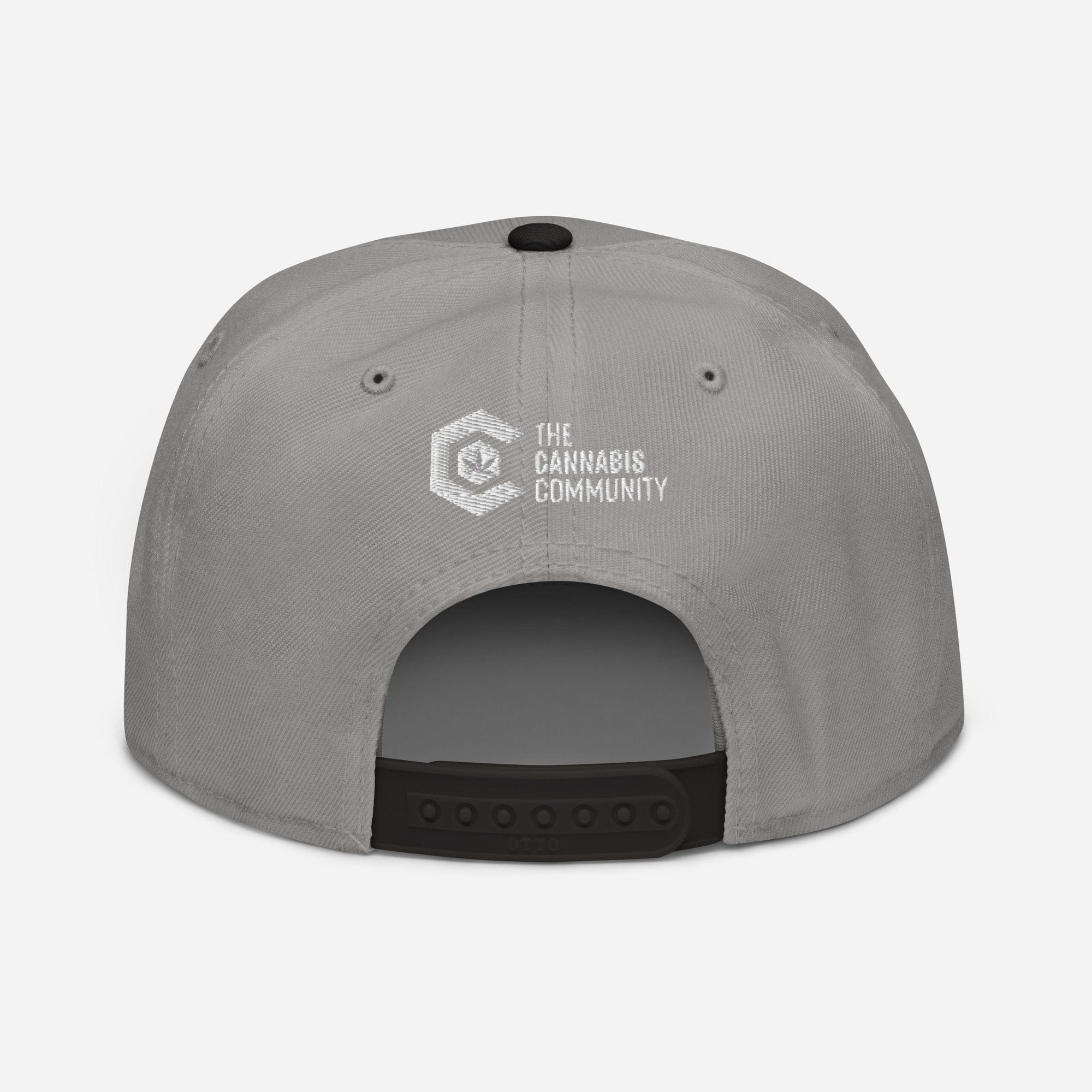 Golden Goat Cannabis Snapback Hat