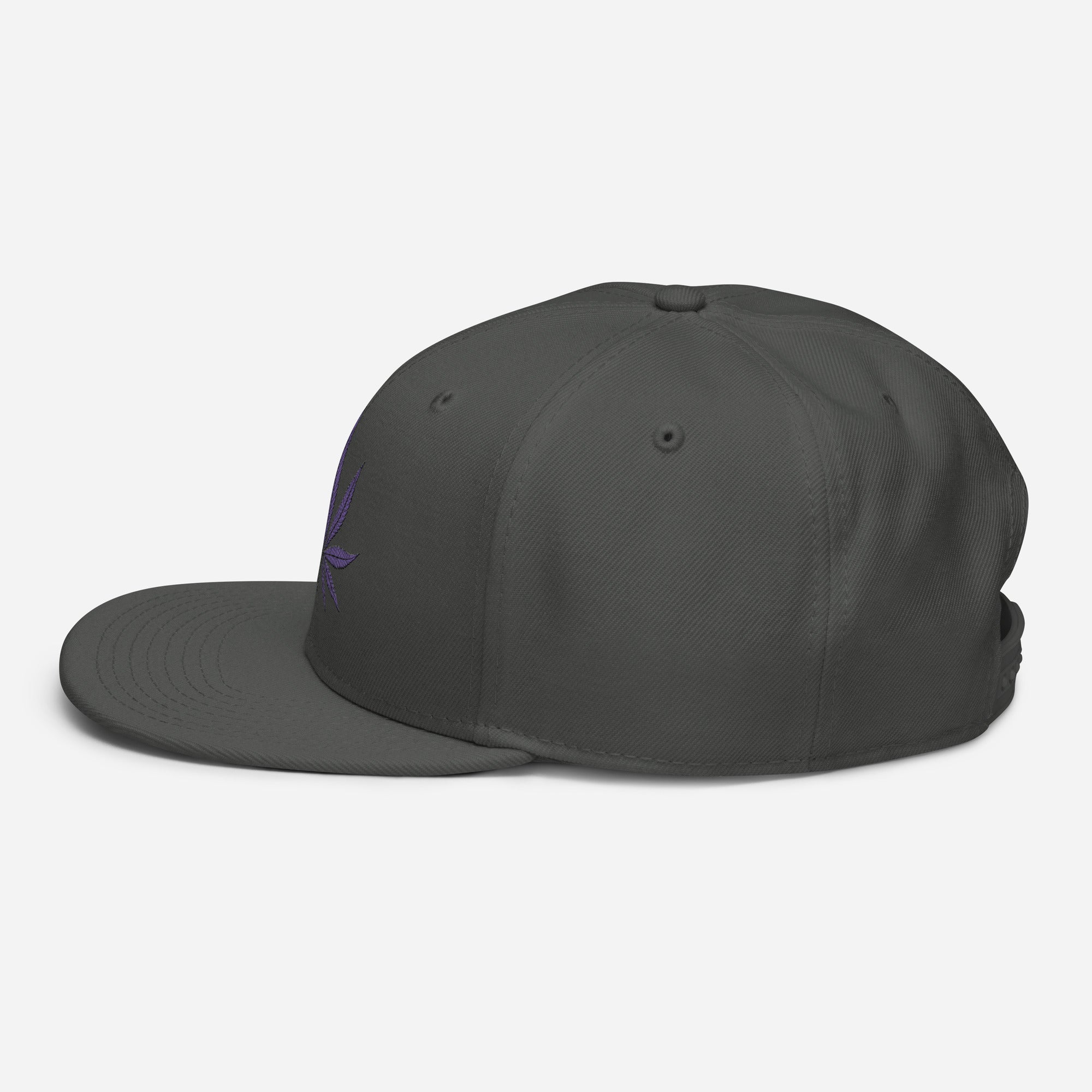 Purple Haze Marijuana Snapback Hat